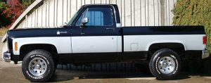 Bug-out transportation - old Chevy truck